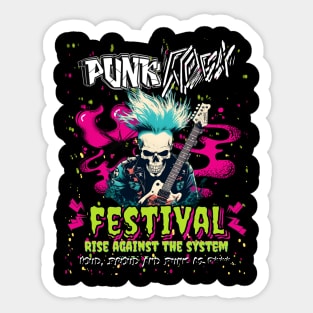 Skull Punk Festival Sticker